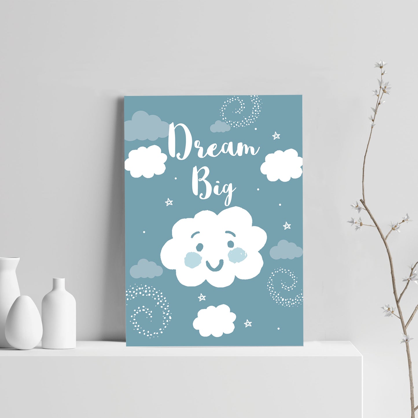 Cute Nursery Print For Baby Girl Bedroom Wall Art Nursery Decor