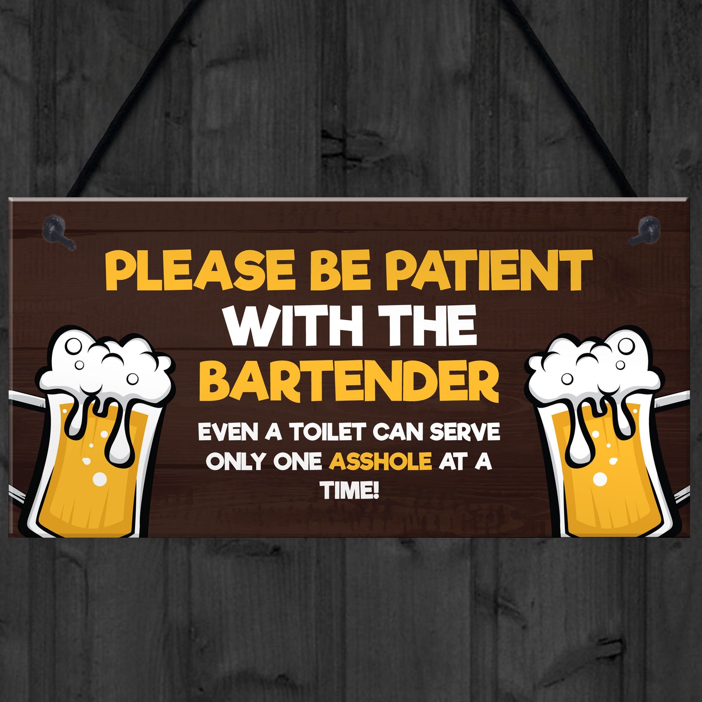 Funny Joke Humour Home Bar Sign For Garden Shed Man Cave