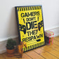 Gaming Gift Framed For Boys Bedroom Man Cave Xmas Gift For Son