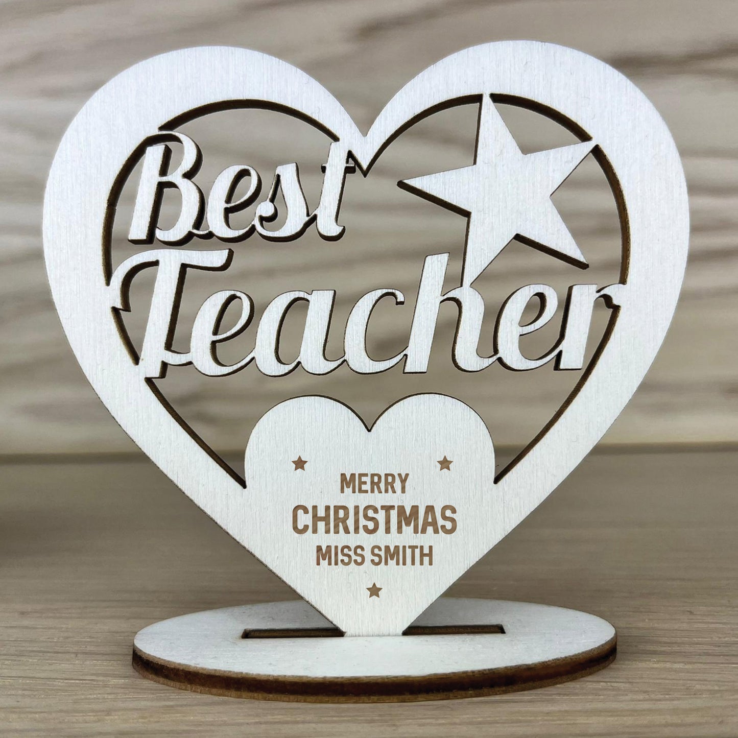 Teacher Christmas Gift Personalised Thank You Nursery School