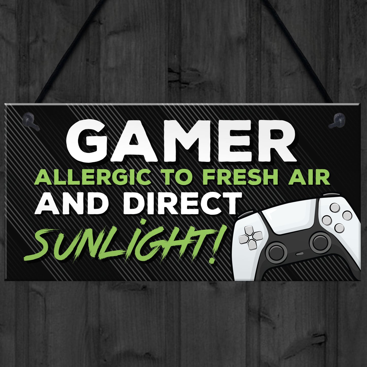 Gaming Sign FUNNY Bedroom Sign Gamer Gift For Son Dad Boys