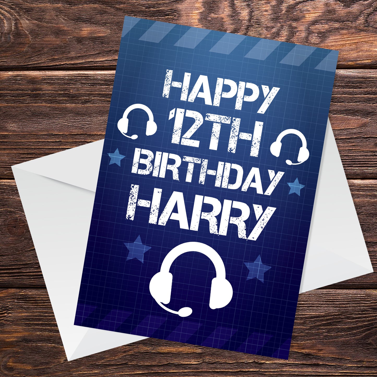 Personalised Birthday Card For GAMER Birthday Card For Son