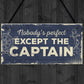 Nautical Sign Captain Bar Pub Bathroom Man Cave Kitchen Plaque