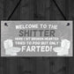 Bathroom Sign For Door Funny Bathroom Sign Shabby Chic Decor