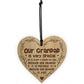 Grandad Gifts Birthday Engraved Heart Grandad Christmas Gift