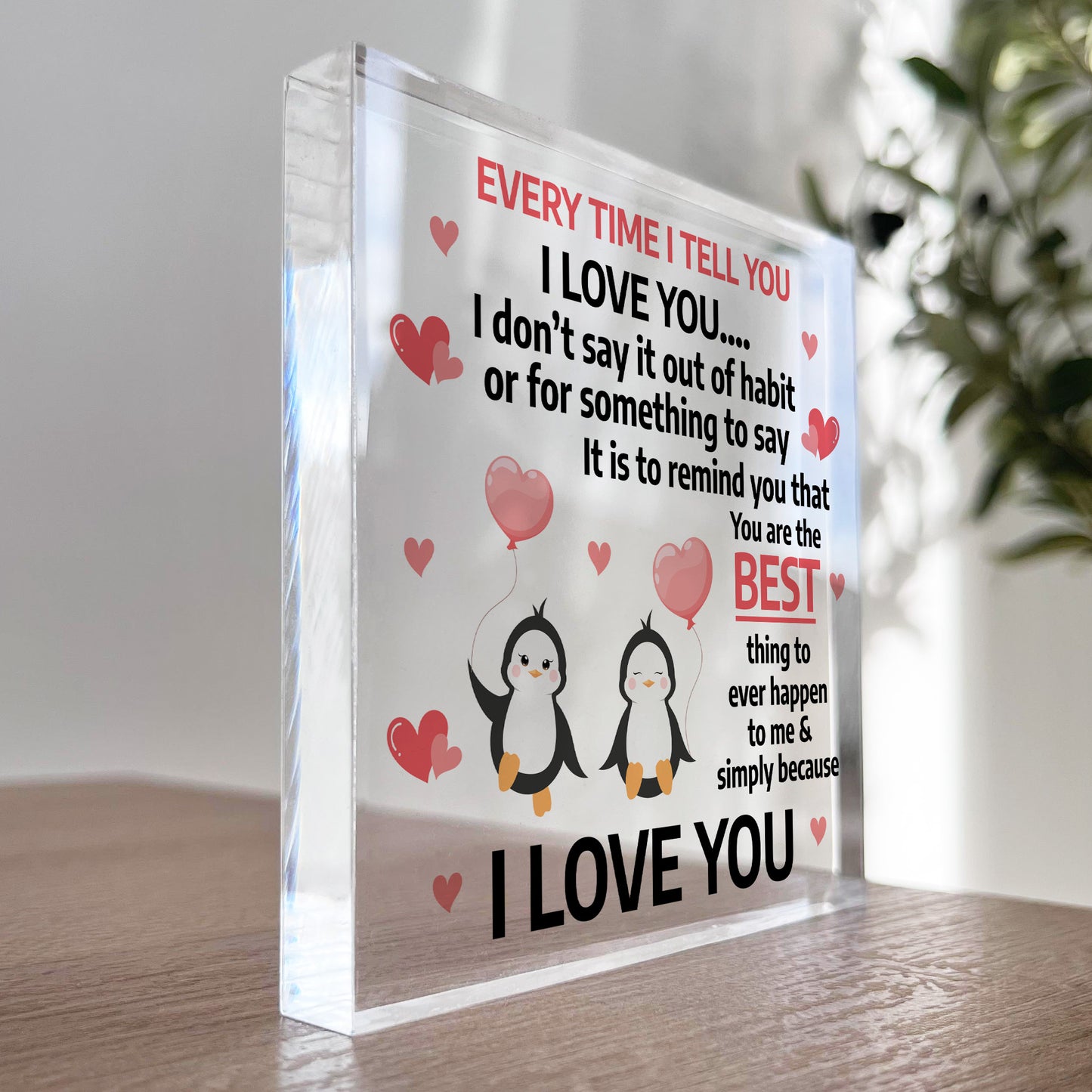 Penguin Couple Gifts for Her Him Girlfriend Boyfriend Wife