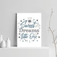 New Baby Gift Nursery Print For Baby Boy Girls Bedroom Decor
