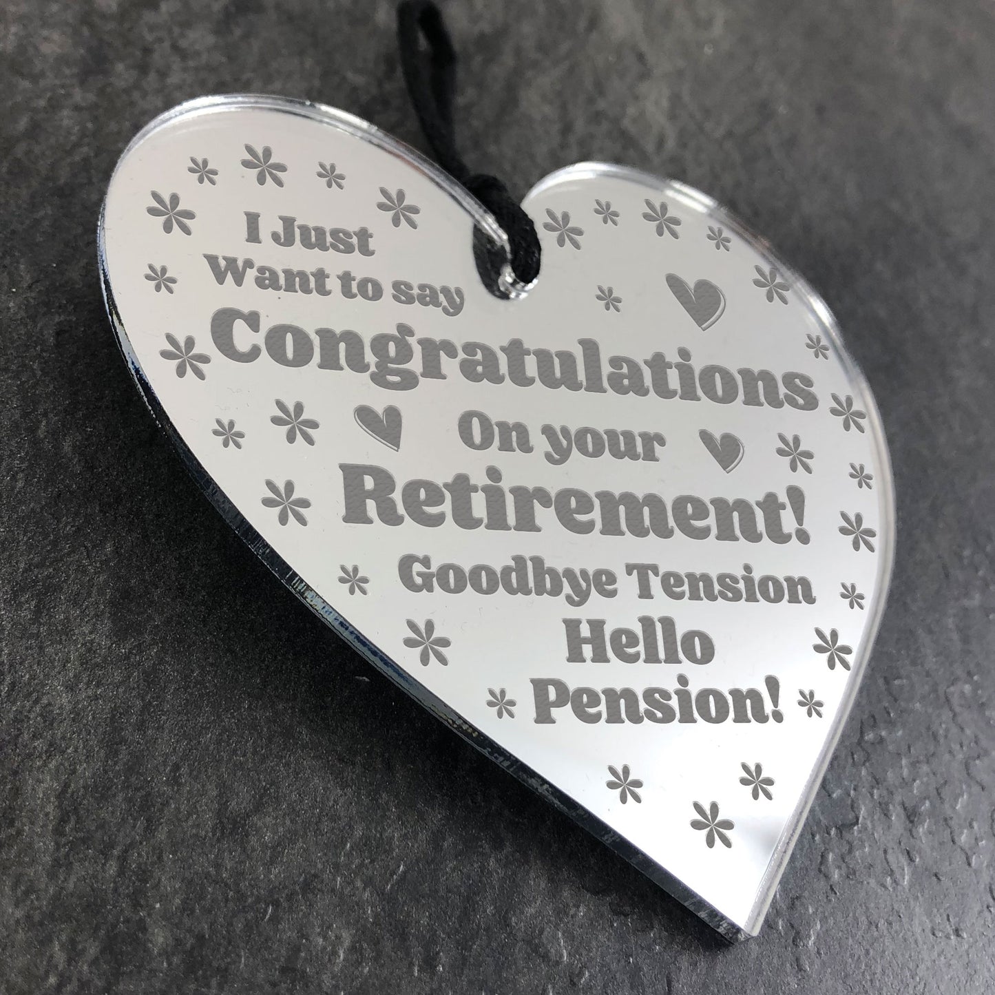 Funny Retirement Gifts for Him Her Heart Colleague Leaving Gift