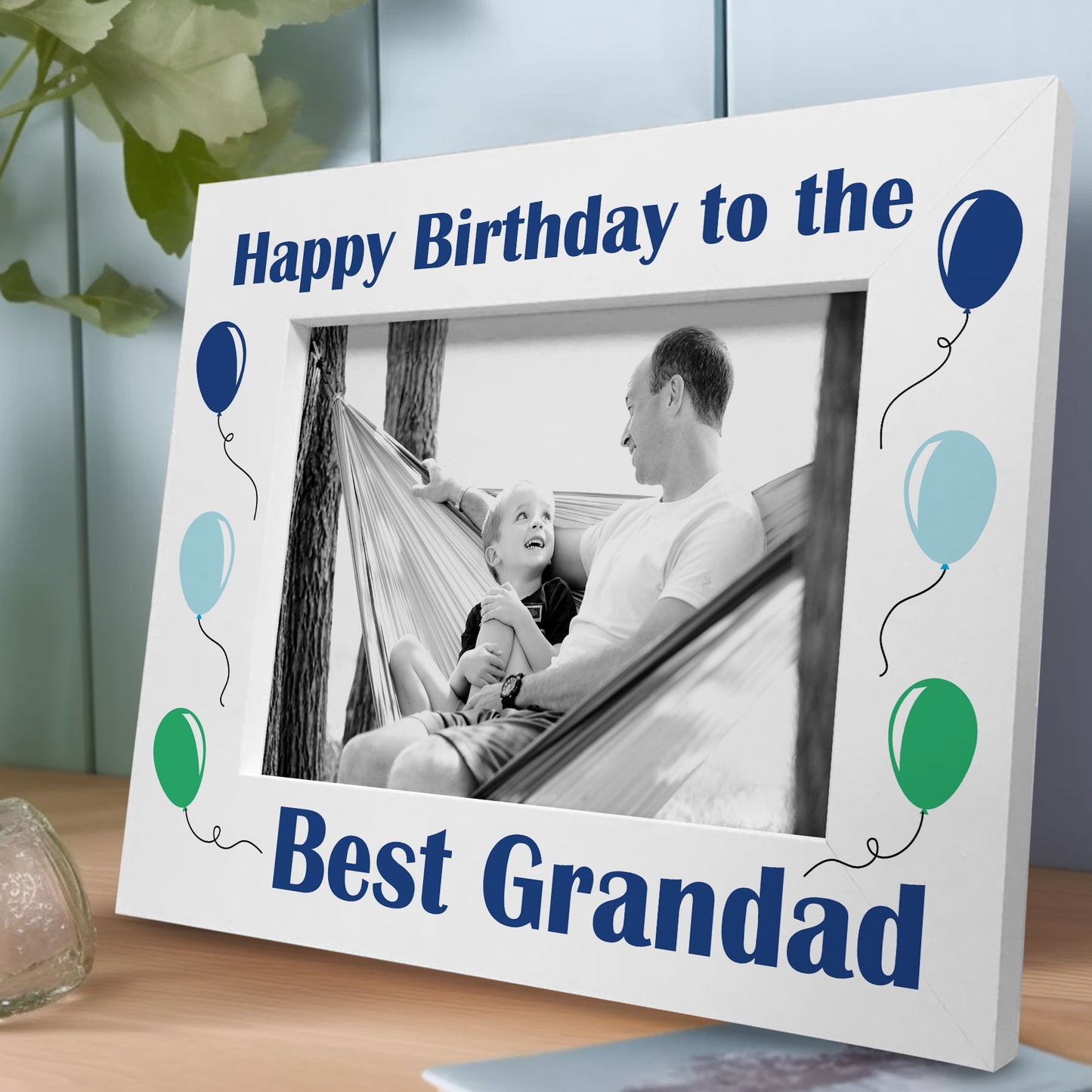 Birthday Gift Best Grandad Gift for Grandad Wooden Photo Frame