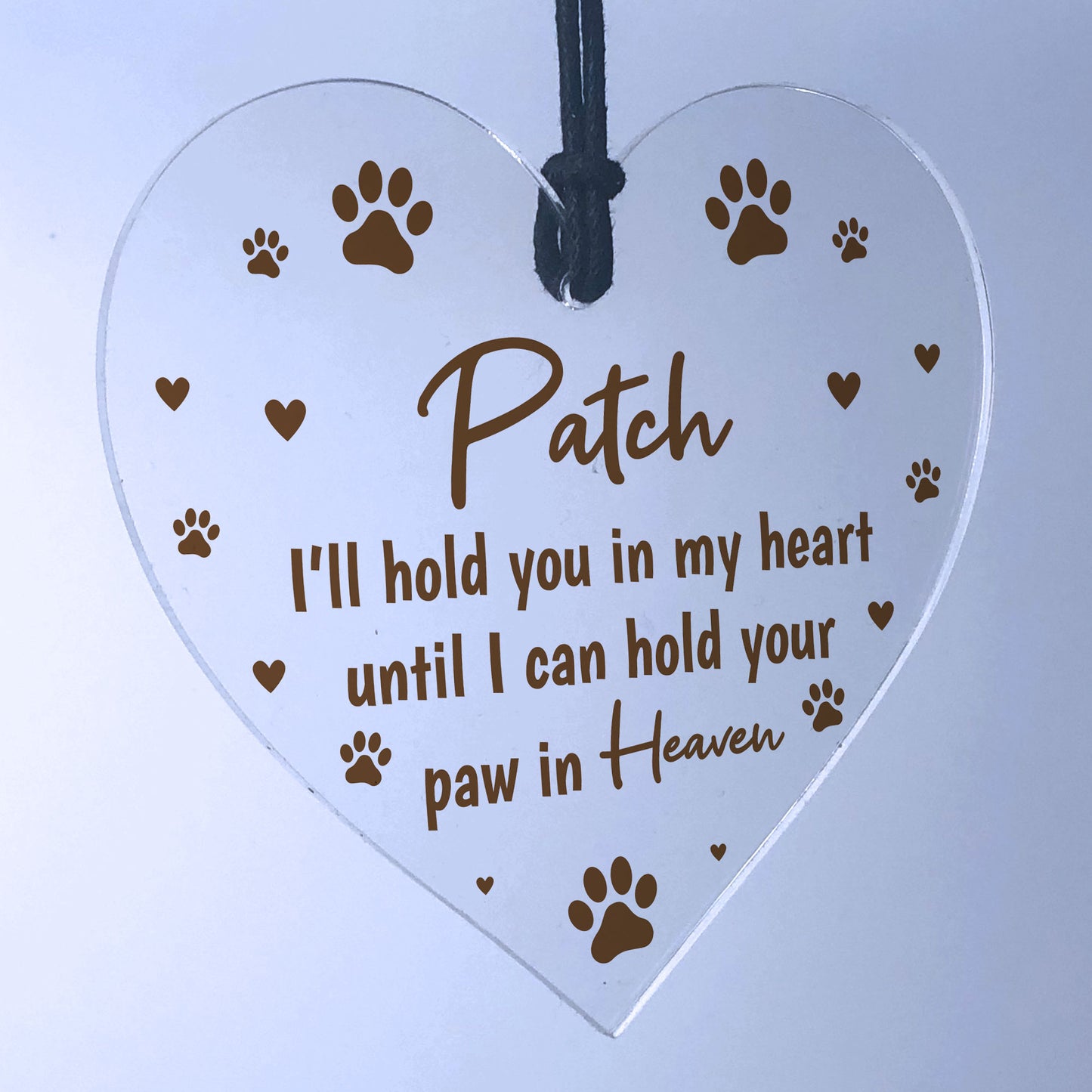 Dog Cat Pet Memorial Christmas Tree Decoration Personalised