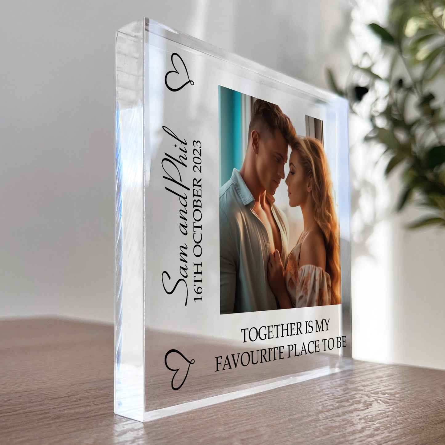 PERSONALISED Gift For Couple Boyfriend Girlfriend Husband Wife