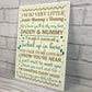 Baby Shower Thank You For Coming Table Wall Plaque Decoration