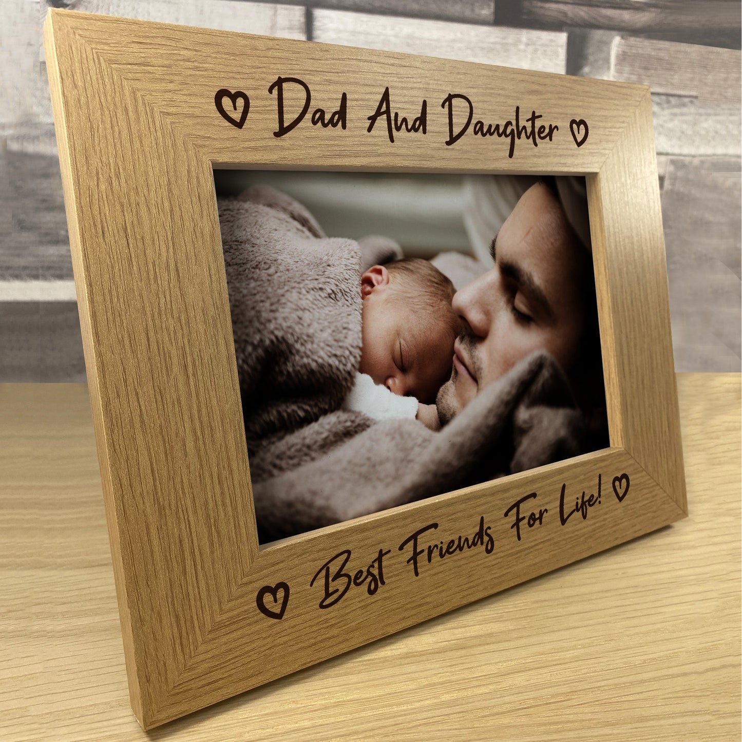 Dad And Daughter Gift Best Friend Gift Photo Frame Fathers Day