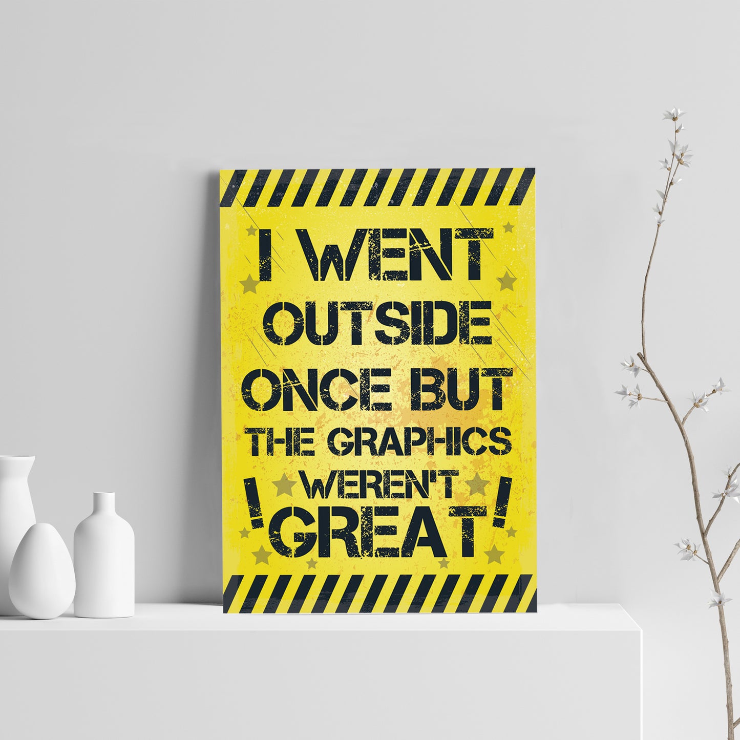 Funny Gamer Gift Print Boys Bedroom Decor Gamer Gift For Son Dad