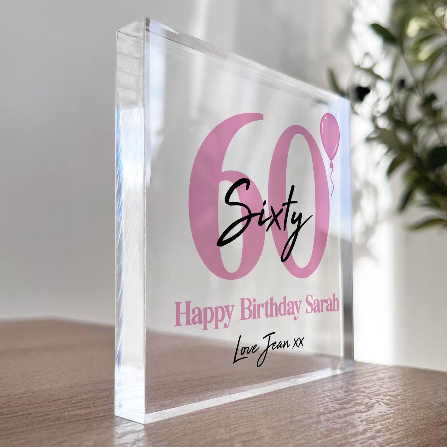 PERSONALISED 60th Birthday Gifts For Mum Nan Auntie Best Friend