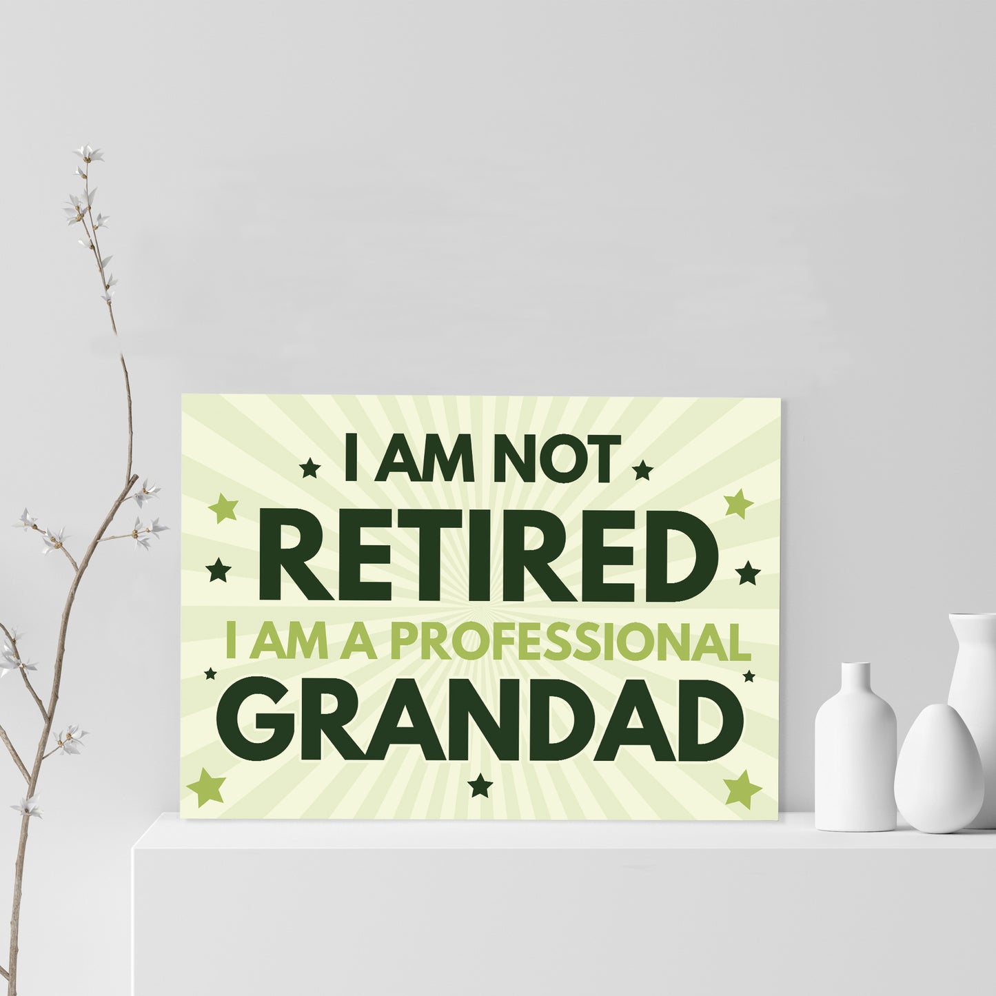 Grandad Birthday Grandad Christmas Gift From Grandchildren Print