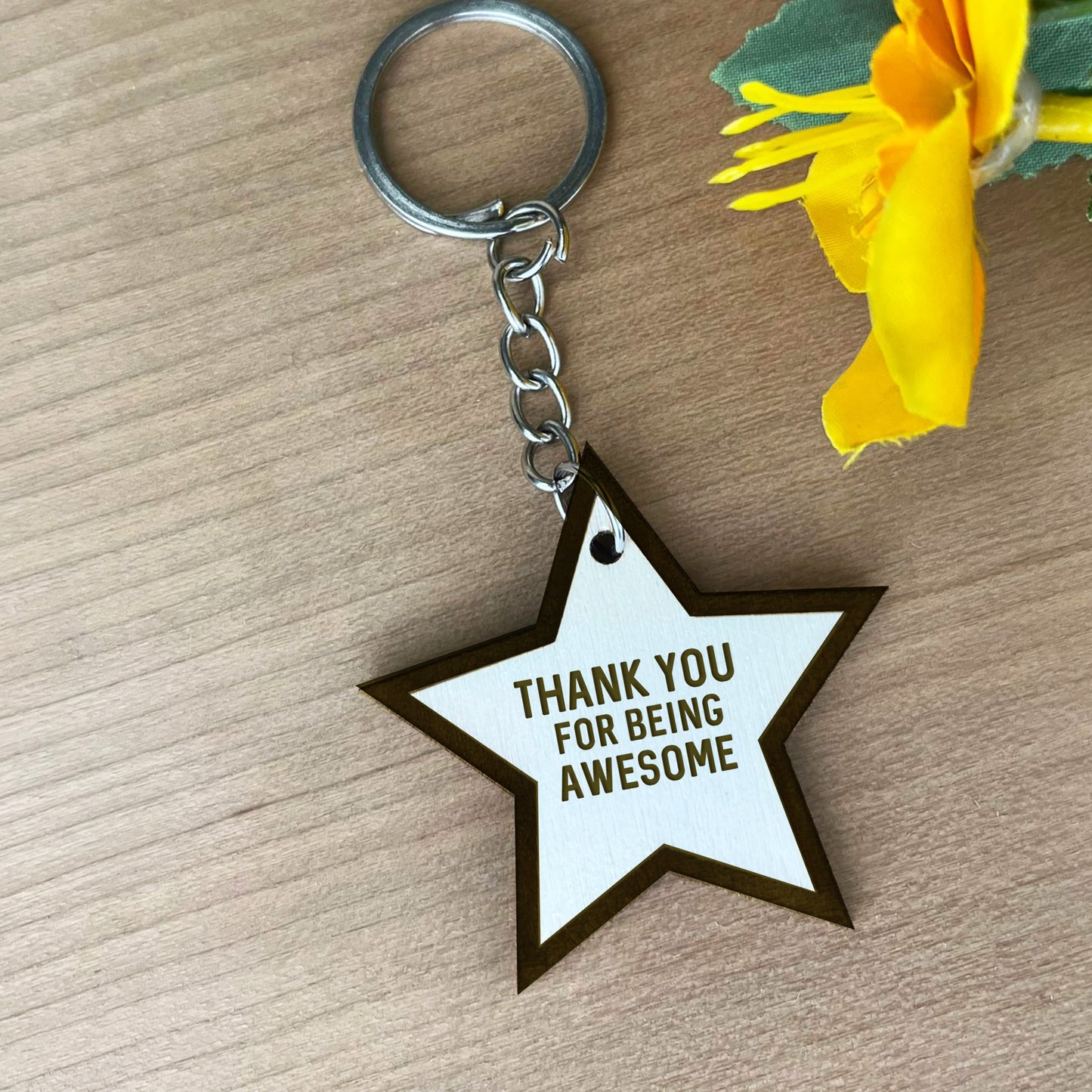 Thank You Gift For Best Friend Teacher Volunteer Nurse Keyring