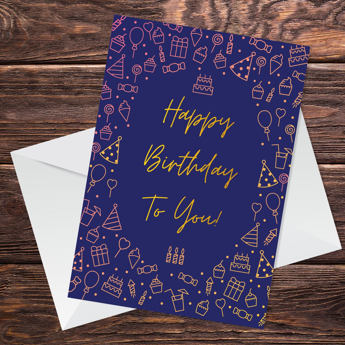Happy Birthday Card For Him Husband Son Boyfriend Dad
