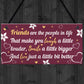 BEST FRIEND PLAQUE Thank You Gift For Her Birthday Gifts For Her