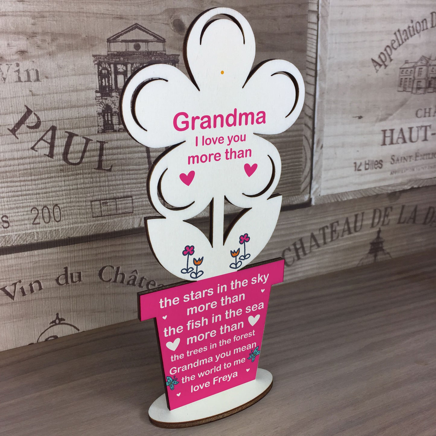 Grandma Gift Poem Personalised Birthday Gift Grandparent Gift