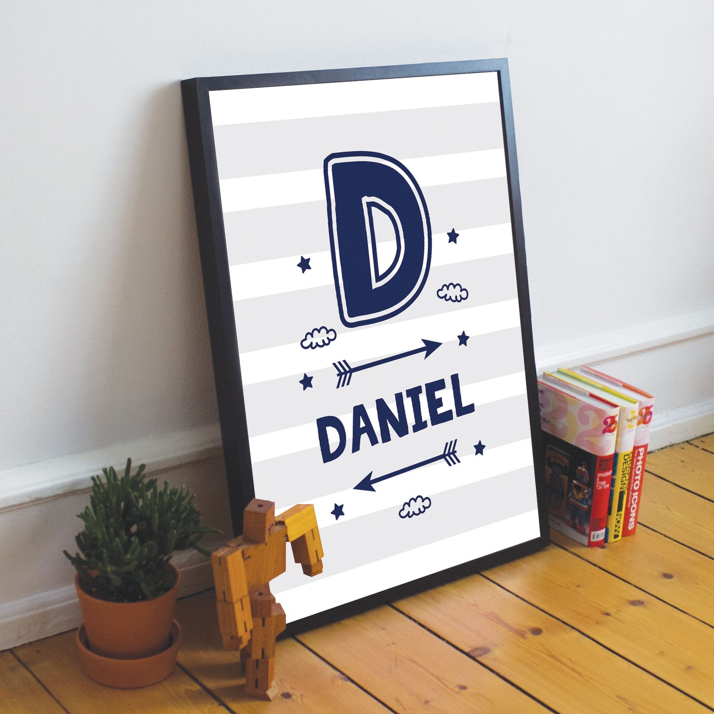 Boys Bedroom Sign Personalised,Boys Bedroom Decor, Nursery Print