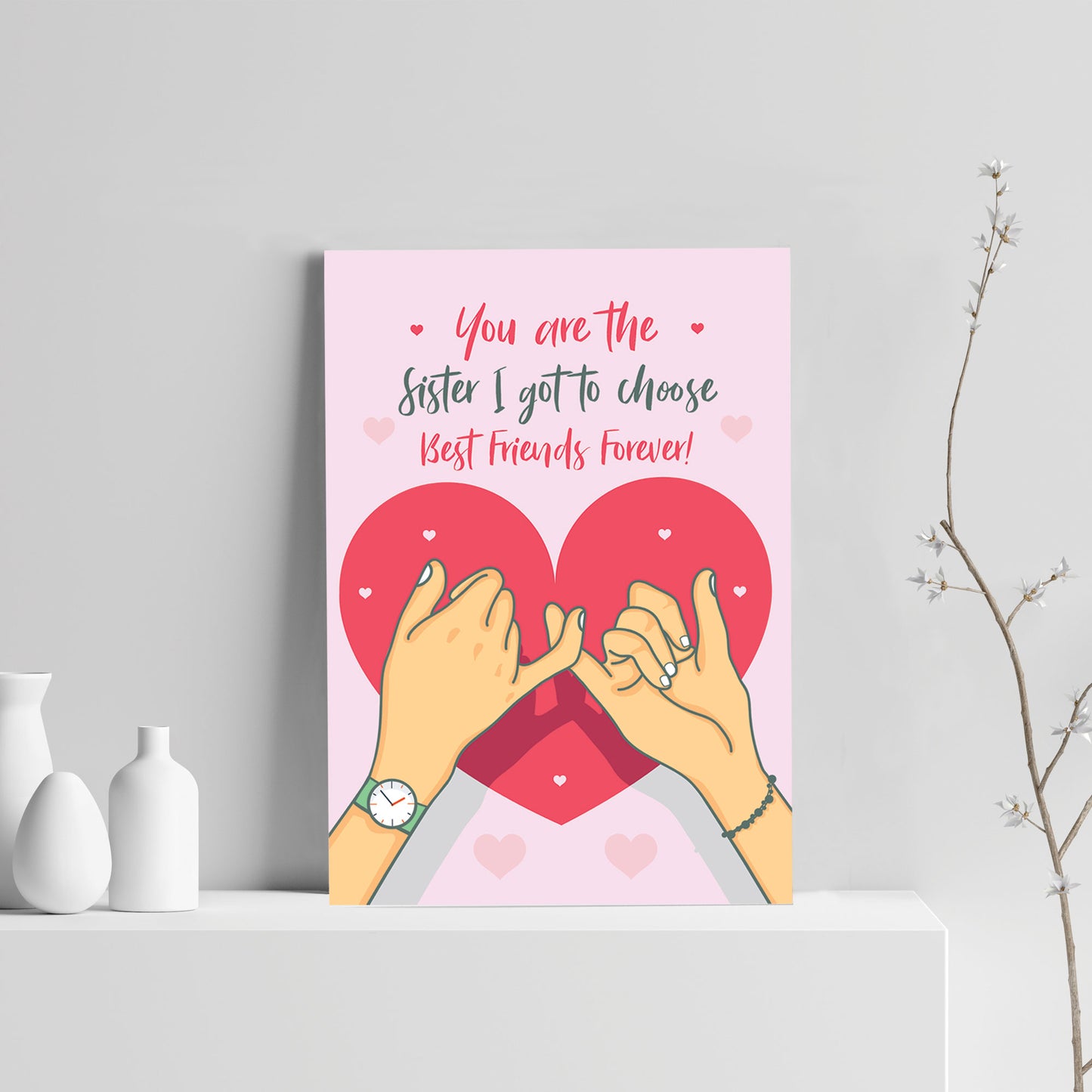 Gift For Best Friend Birthday Christmas Gift Print For Sister