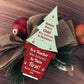 Christmas Gift For Teacher From Child Wood Christmas Tree