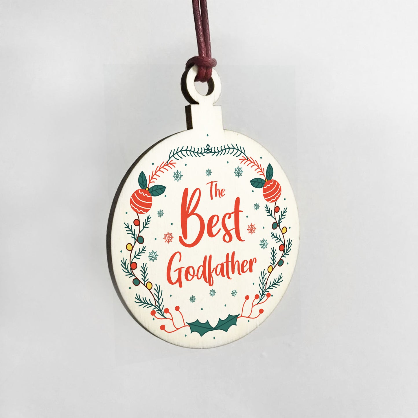 Best Godfather Christmas Bauble Tree Decoration Gifts For Him
