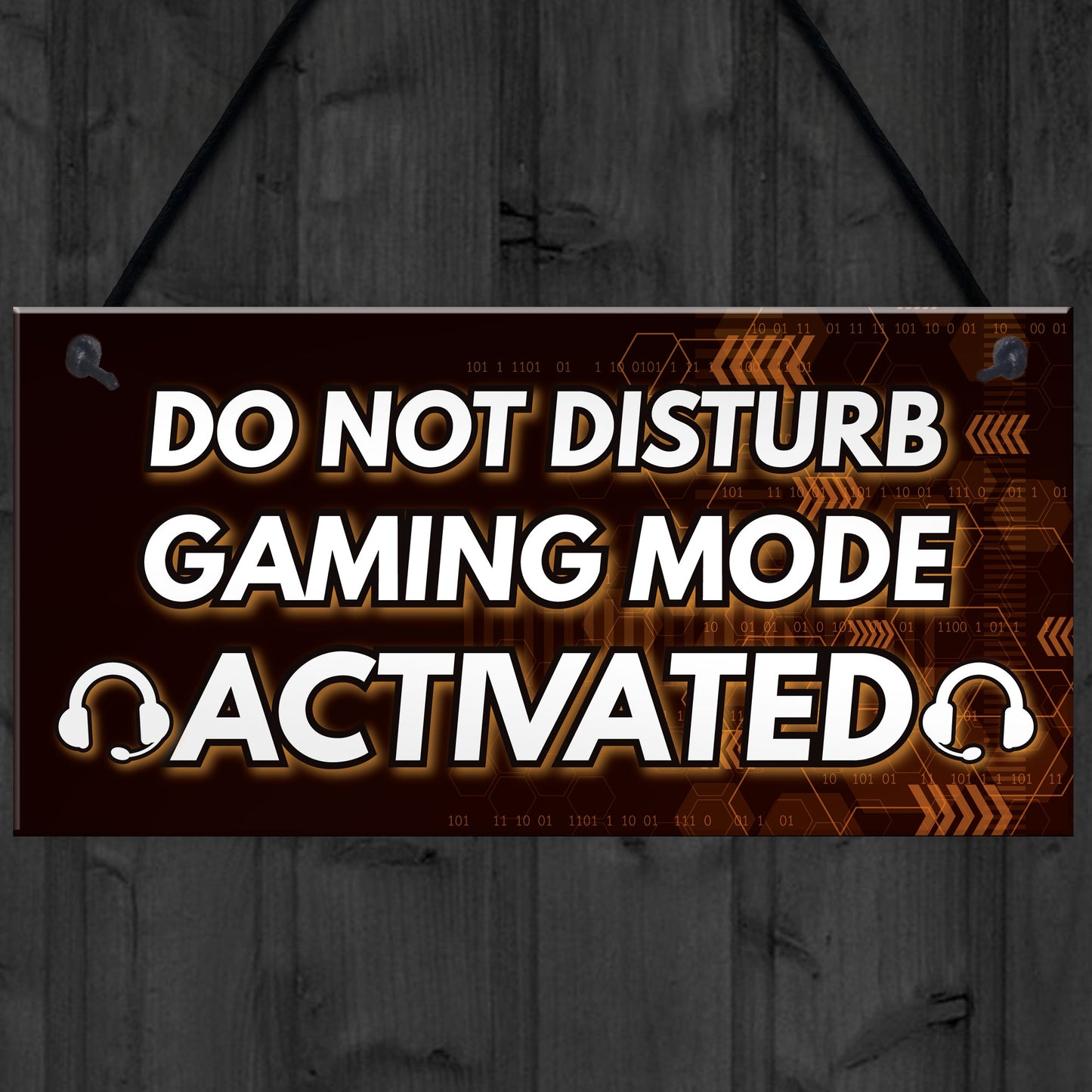 Gaming Christmas Gifts DO NOT DISTURB Novelty Gamer Decor