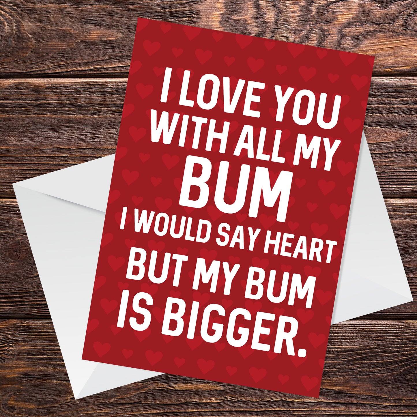Funny Valentines Day Card For Boyfriend Husband Novelty Card