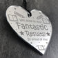 Congratulations Gift FANTASTIC Results Engraved Heart Daughter