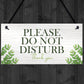 Do Not Disturb Hanging Door Sign Hotel Guest House Housekeeping