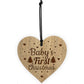Babys First 1st Christmas Engraved Bauble Tree Decoration Gift