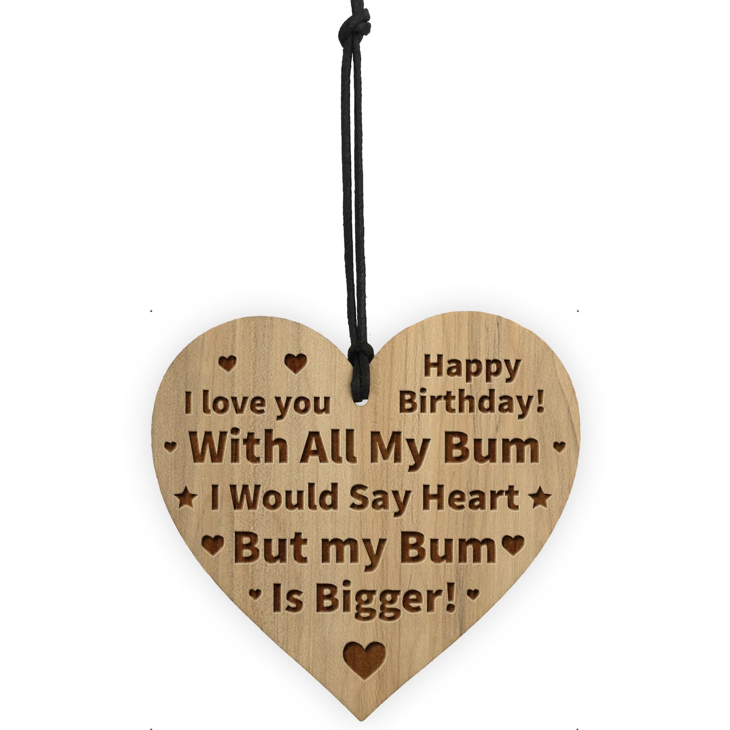 FUNNY Husband Wife Gifts Engraved Heart Birthday Gift For Him