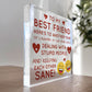 Best Friend Friendship Plaque Gift For Friend Christmas Birthday