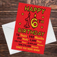 Funny 16th Birthday Card For Him Her Joke Birthday Card For Son