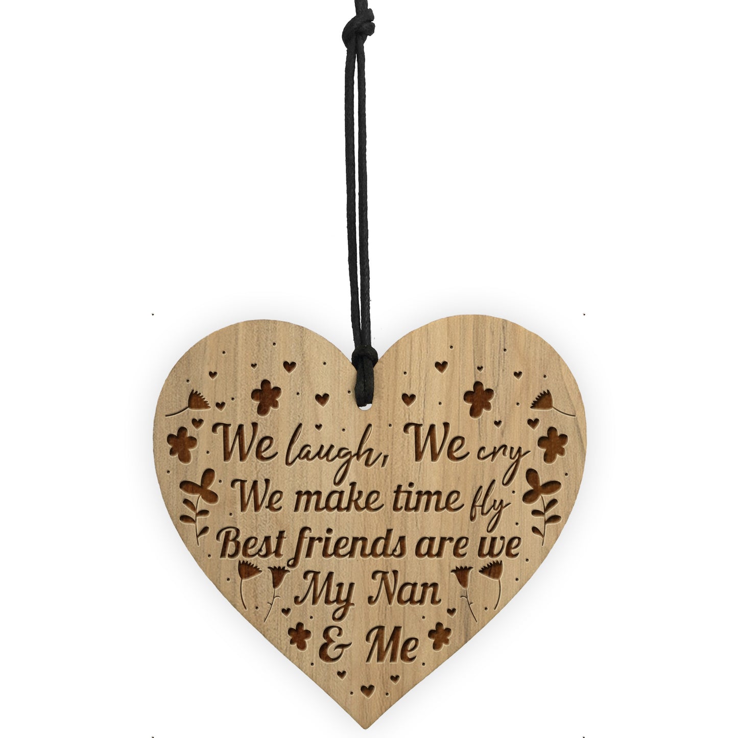 Nan Gifts Birthday Christmas BEST FRIEND GIFT Engraved Heart