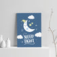 Blue Nursery Prints For Baby Room Nursery Wall Prints Baby Room
