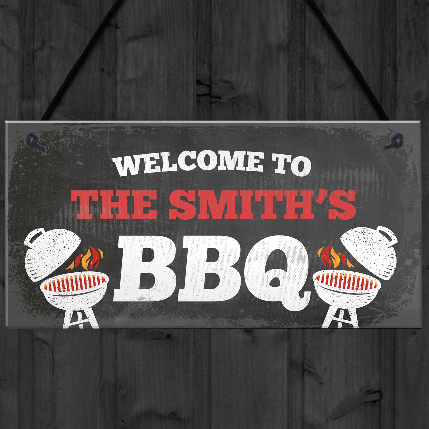 Personalised Garden Signs And Plaques BBQ Signs For Outside