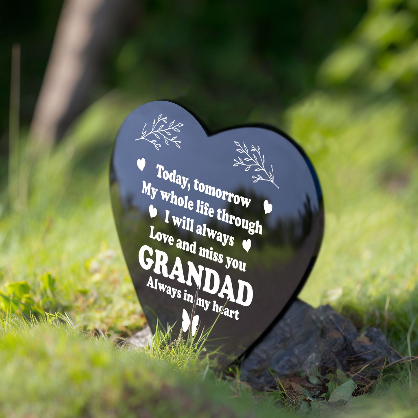 Grandad Memorial Plaque Graveside Memorial Decorations