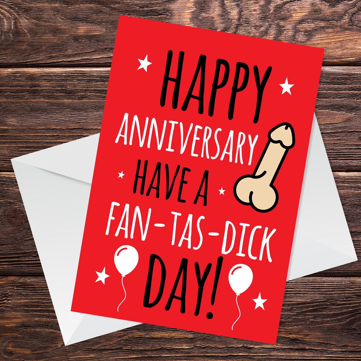 Funny Rude Anniversary Card For Him Her Boyfriend Girlfriend