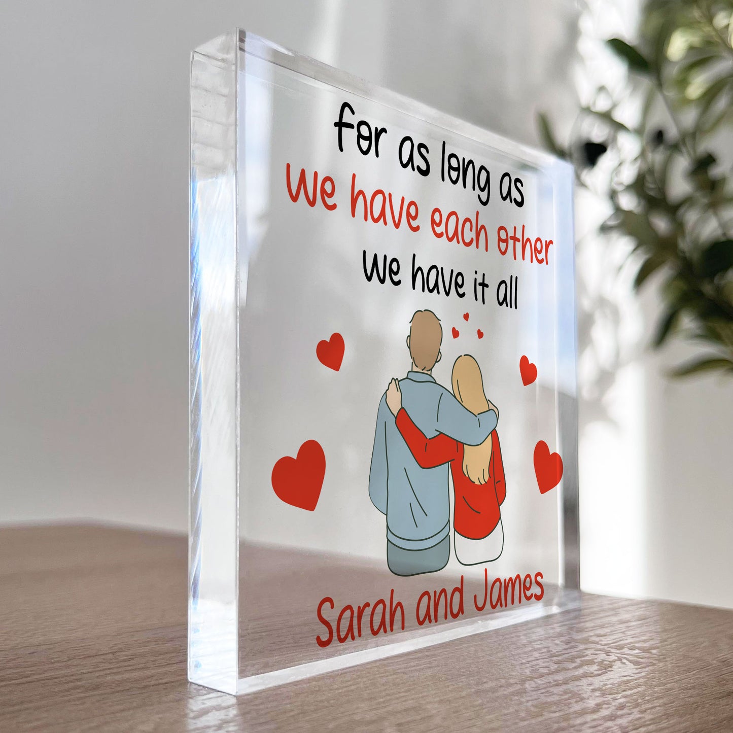 Personalised Couples Gift For Boyfriend Girlfriend Husband Wife