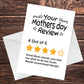 Mum Mothers Day Card Funny Mothers Day Card Review Card