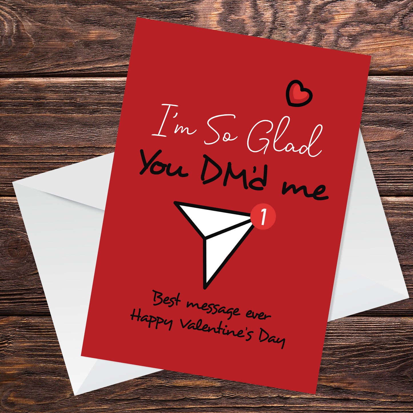 Valentines Day Gift For Him Her So Glad You Dmed Me FUNNY Joke