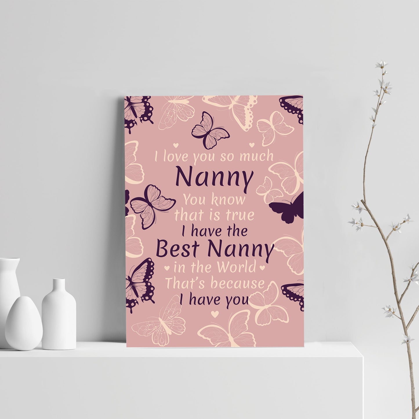 Christmas Birthday Gifts For Nanny From Grandchildren Print