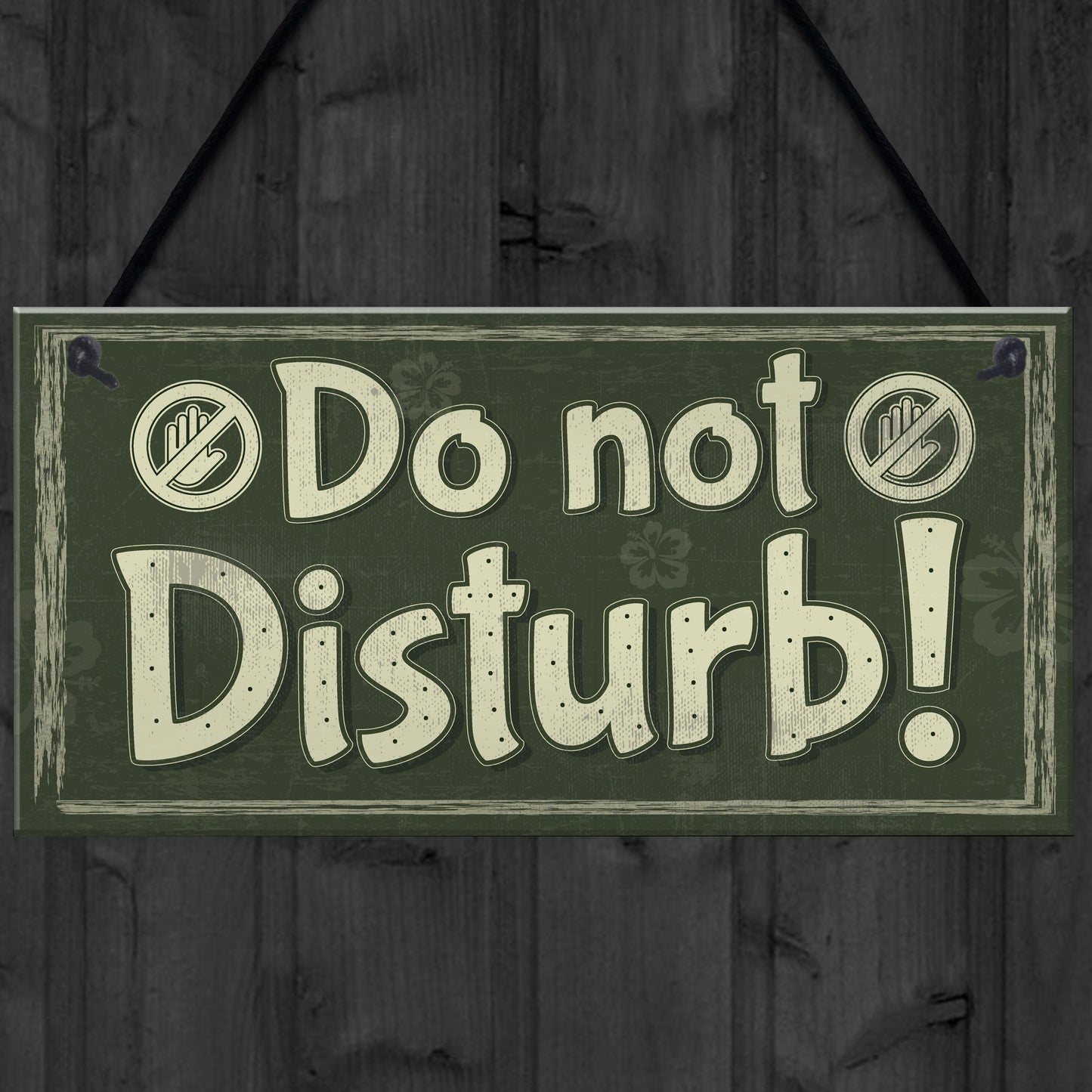 Please Do Not Disturb Therapist Hotel Man Cave Privacy Plaque