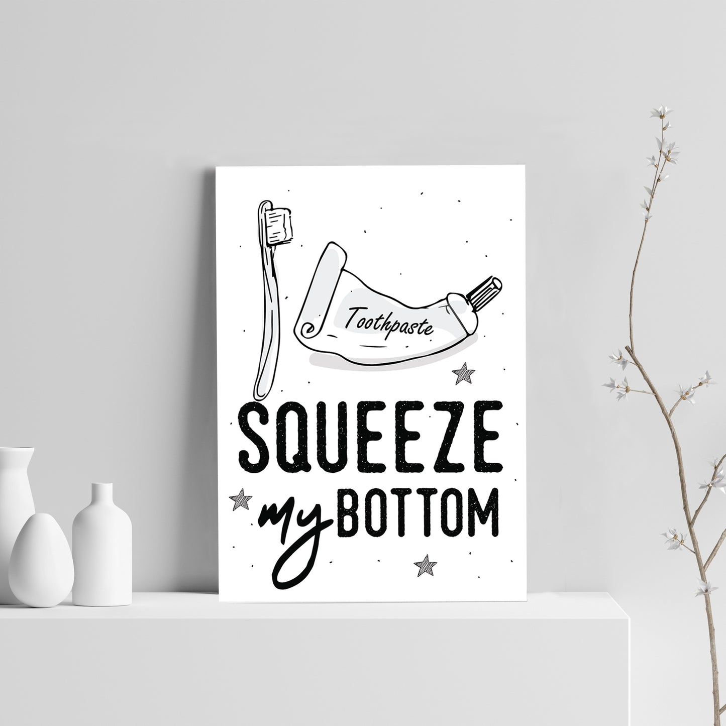 Funny Sign For The Bathroom Loo Toilet Bathroom Print Wall Art