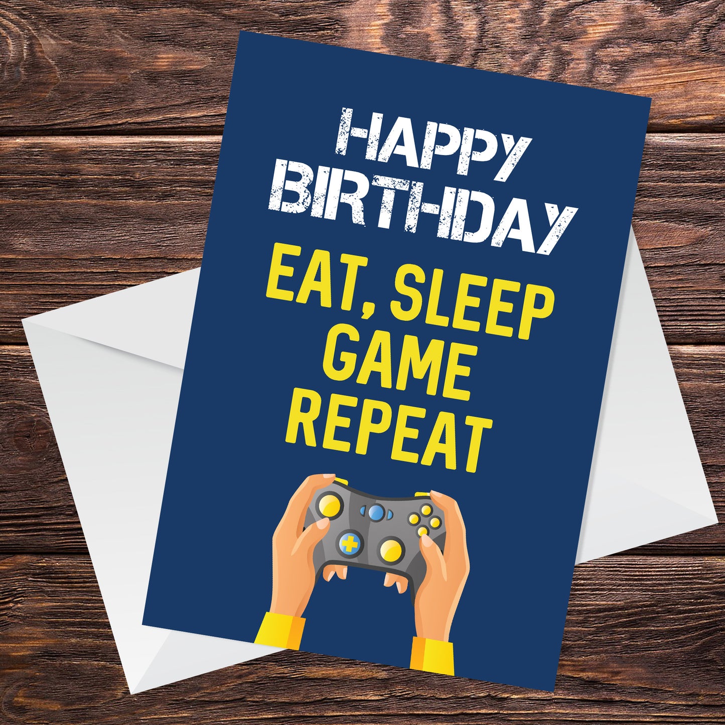 Gamer Birthday Card For Son Brother Grandson Novelty Birthday