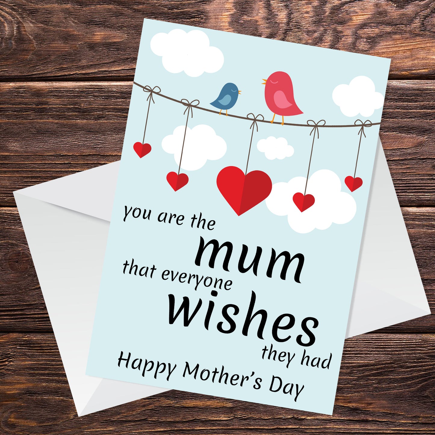 Novelty Mothers Day Card For Mum From Daughter Son Thank You