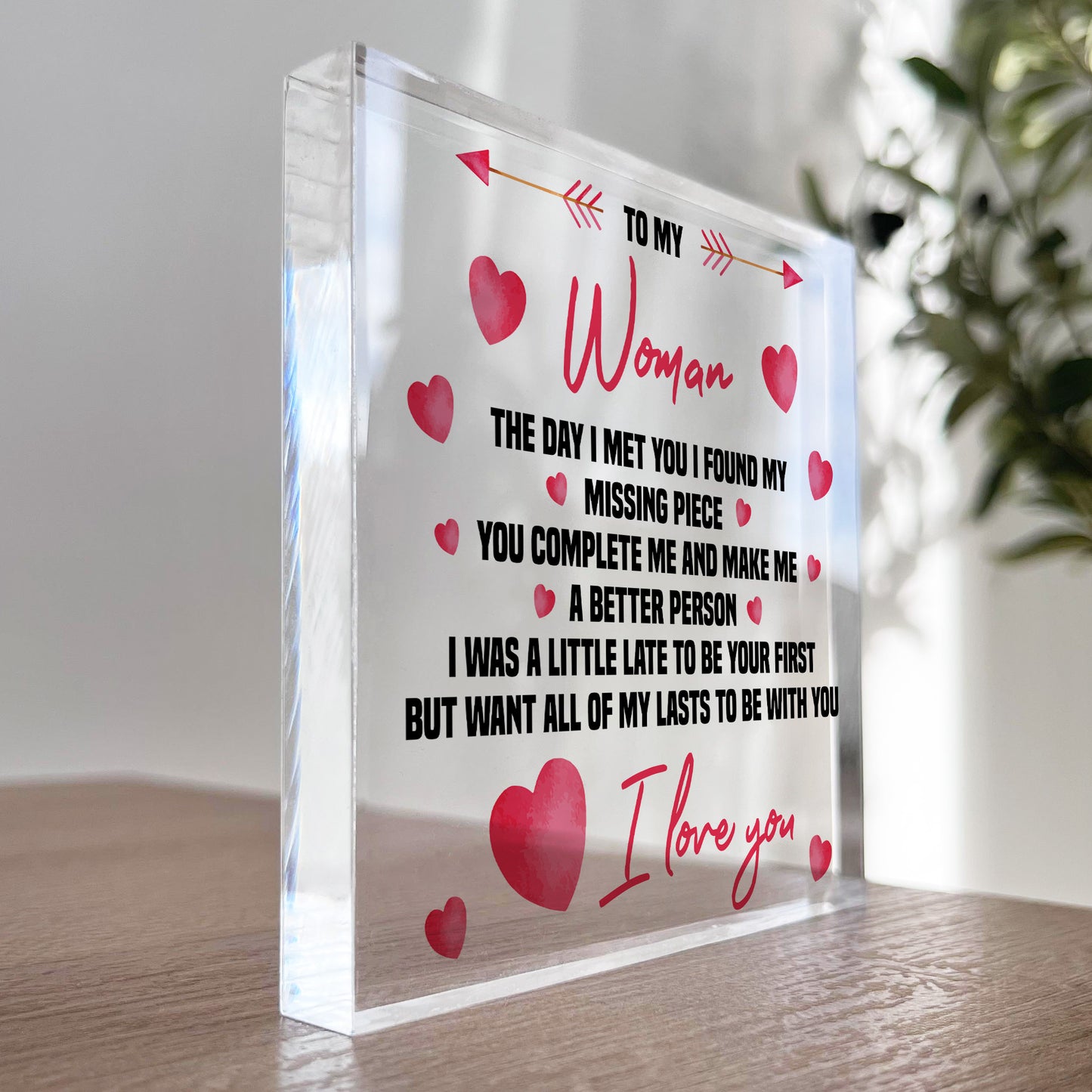 Gifts For Girlfriend Wife Acrylic Block Birthday Gifts For Her
